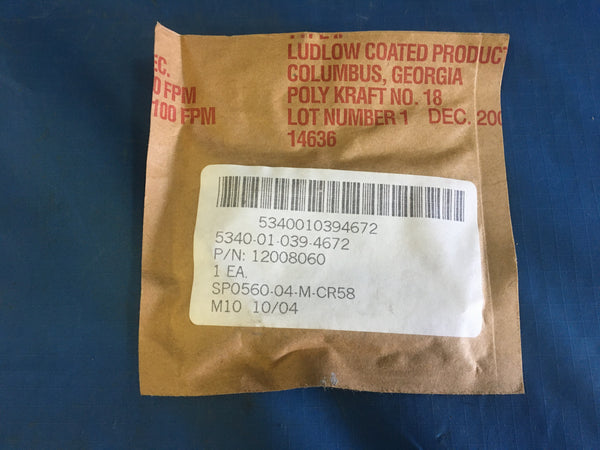 U.S. Dept Of Army 12008060 Mounting Plate NSN:5340-01-039-4672