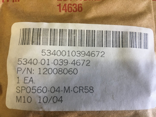 U.S. Dept Of Army 12008060 Mounting Plate NSN:5340-01-039-4672