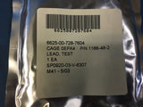 Pomona 1166-48-2-VP Patch Cord, Alligator Clip to Banana Plug NSN:6625-00-728-7604