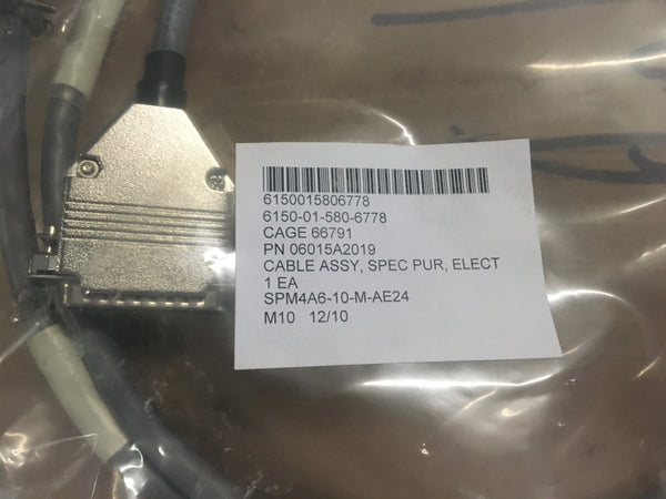 E Special Purpose Cable Assembly NSN: 6150-01-580-6778 | Model: 06015A2019