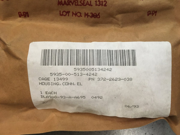 Rockwell Collins Electrical Receptacle Connector Body NSN:5935-00-513-4242 Model:372-2623-038