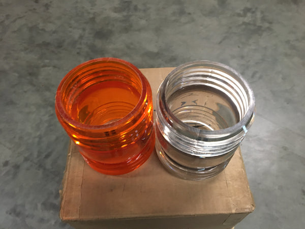 NOS Military Orange Indicator Light Lens