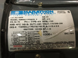 Marathon AC Motor Model:3QN56C17F5307 P, 3/4HP,115/208-230,1PH, 1725RPM,NSN:6105-01-212-1246 P/N:324-003