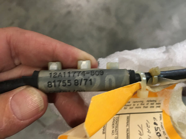 NOS Lockheed Martin E Special Purpose Cable Assembly NSN:6150-00-106-9653 Model:12A11774-809