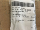 Edgewood Chemical Biological Hose Coupling Assembly NSN:4730-01-471-3580 P/N:5-45-3352