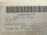 Military Spec AC Voltmeter, 0-150 NSN:6625-00-423-6730 P/N:391382-1