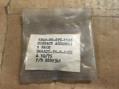 NOS Electrical Contact NSN:5999-00-675-1168 P/N:8289341