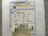 Dayton AC Motor For Use W/Multipurpose Lightweight Nonexpandable Shelter NSN:6105-01-494-1217 P/N:4M208