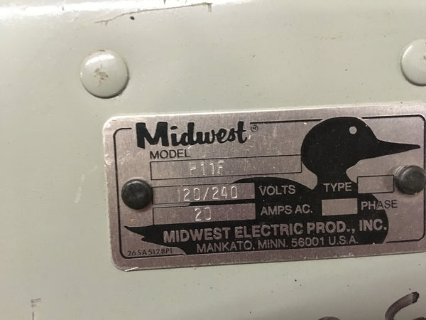 Military Spec 120/240V,20AMP CPCV Power Transformer NSN:59500PTRANF0200 P/N:P11F