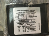 Baldor 35V015X345G1 Motor, 1.1/.5, 200V, 3PH, 50HZ, 1450RPM Model:040-00131 P/N:35V015X345G1 NSN:6105-01-532-3186