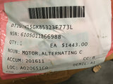 Ashland Electric AC Motor 208V, 1.7AMP, 3PH, 1140RPM, 50/60HZ NSN:6105-01-186-6988 P/N:M-4720-50