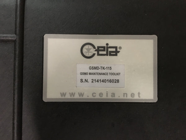 Ceia GSMD-TK -115 Maintenance Tool Kit NSN:6665-15-187-8926