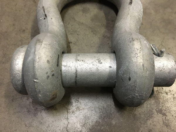 CM Galvanized 13.5 Ton 1 3/8" Hoisting Rigging Clevis Anchor Shackle, Military