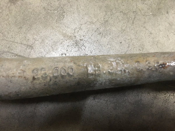 Military Surplus Clevis, No Pin, 25,000LB, Cargo Harness, Sling Shackle