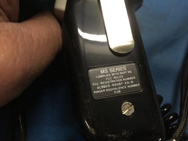 Vintage Plantronics Communication Electrical Headset NSN:5965-00-436-2226 Model:MS50T62-30-3
