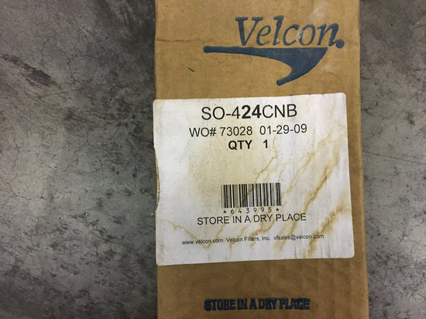Velcon Fluid Filter Element Separator P/N:7112950 Model: SO-424CNB, NSN:4330-01-491-4658
