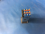 General Dynamics Push Switch NSN:5930-01-159-7628 P/N:10620SA1-303 Model:33-808827-303
