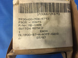 Eaton Corp Rotary Switch NSN: 5930-00-704-5793 P/N: MS14B4