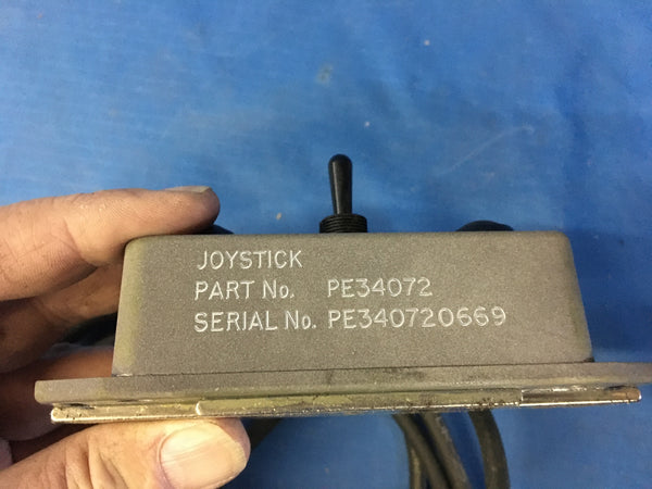 NOS Pearson Engineering Joystick NSN:5895-99-234-5799 P/N:PE34072