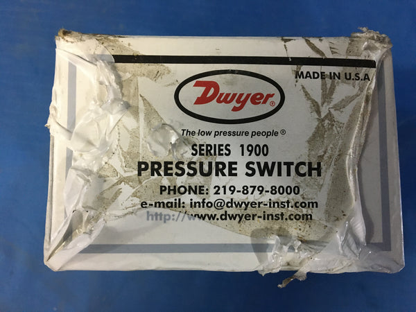 Dwyer 1900 Series Pressure Switch Model:1911-0