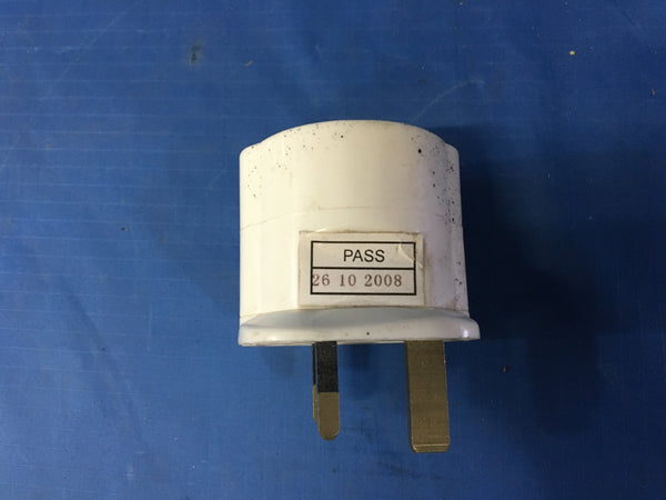 PMS 9680 White 3 Pin Plug 250V 13A Fuse Kite Mark P/N:S1363/3