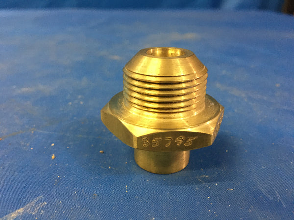 NOS Brass Valve Connector Fitting P/N:35795 P/N:A59479