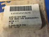 General Electric AC Motor, 1/20HP. 115V, 1PH,1550RPM P/N: 5KSM59JS2201S NSN: 6105-01-014-3648