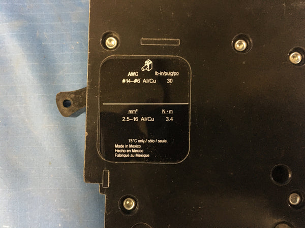 Square D EDB14020 Circuit Breaker 480 V 20 Amp 1 P NSN:5930-01-457-8317